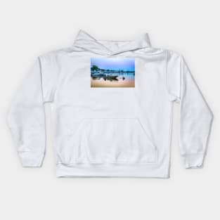 Falmouth Harbor, Cape Cod Kids Hoodie